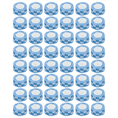 毛皇上 彈力自黏寵物繃帶 藍色格子 小號, 587g, 48捲