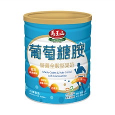 馬玉山 營養全穀堅果奶 葡萄糖胺配方 含膳食纖維 無糖無香料, 850g, 1罐