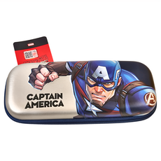 UME 聯眾 Disney迪士尼 漫威系列 3D立體多隔層筆盒/筆袋 橫款, 美國隊長, 1個