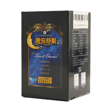 三井生技 晚安舒眠膠囊 500mg, 1瓶 120顆, 1盒