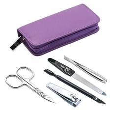 YES 德悅氏 真皮修容5件組, 1組, 紫色