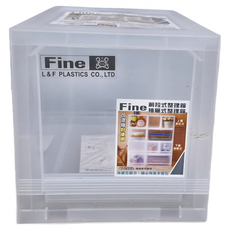 KEYWAY 聯府 抽屜式整理箱 8L, 透明色, 1個