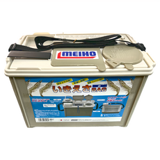 MEIHO 明邦 活蝦桶, 活蝦餌料箱, 耐衝擊材質, 7L容量, 附撈網, 185585, 7L