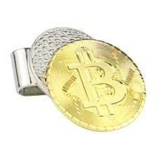 iCores 比特幣高爾夫球標記球標夾, 1組, 混色