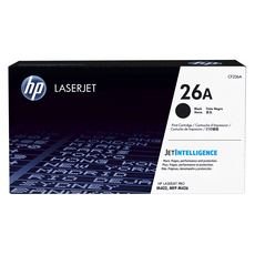 HP惠普 26A 黑色原廠碳粉匣 CF226A 適用於 LaserJet Pro 列印品質清晰 專業首選, 1個