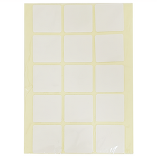 DADA 高強度方形雙面膠, 30mm, 厚度1mm, 透明, 30個