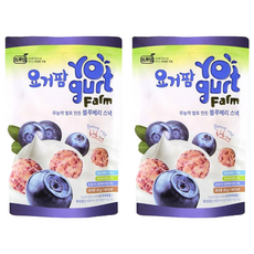 Yogurt Farm 嬰幼兒藍莓優格米餅球