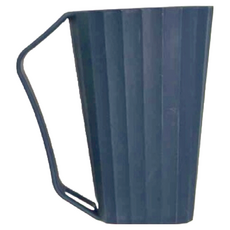 帶手柄漱口杯 刷牙杯 雙色牙刷杯 附牙刷插槽, 深藍色, 1組