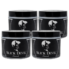 SLICK DEVIL 黑惡魔 水洗式髮油, 113g, 4瓶