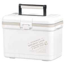 SHINWA 伸和 Holiday 冰箱 CBX, 白色, 17L - 露營野餐保冷箱