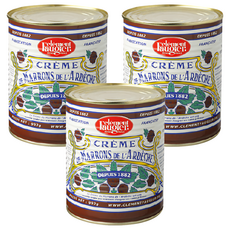 Clement Faugier 克萊門門 柔滑栗子醬, 500g, 3罐