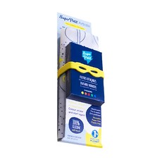 Super Petit 矽膠彩繪餐墊 Set 附五色可洗式彩色筆 可彎曲折疊, 太空世界, 1組