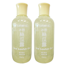 THRONE 斯儂恩 冰敷絲瓜露 250g, 2瓶