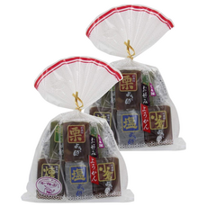 SUGIMOTOYA 杉本屋 五色羊羹, 道地日式傳統甜品, 口感綿密細緻, 甜而不膩, 360g, 2袋