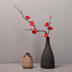 Senorkim 人造梅花, 5個, 紅色
