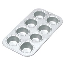 Cakeland 鋼板蛋糕烤模 8連 小杯子型蛋糕烤模, 237 x 127 x 19mm, 1個