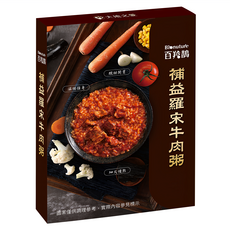 Bionuture 百羚鵲 補益羅宋牛肉粥 含膳食纖維 歐式經典風味 鮮燉工法, 350g, 1盒