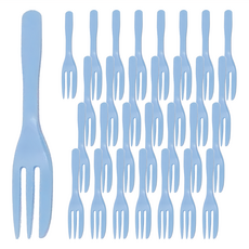 AY美廚繽紛點心叉30入裝 繽紛色彩 一次性使用 方便衛生, K0291 顏色隨機, 1組