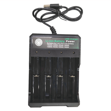 TX Tanox 特林 2600mAh 18650鋰電池組 含四槽USB充電器 LI2600-4 + 4USB, 4入, 1組