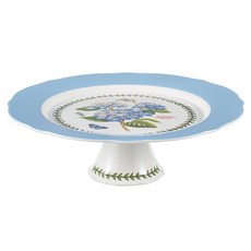 PORTmeIRION 波特玫琳恩 Botanic Garden 經典植物園系列 蛋糕立盤 大, 1個, 黃釉