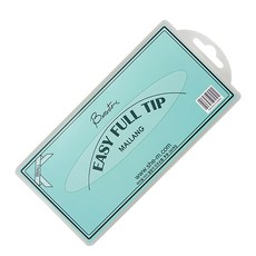 SM IVIT Better tone 短方圓甲片貼 240片, 適合短款延長, 透明, 1盒