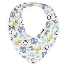 ImseVimse 瑞典有機棉領巾型圍兜 柔軟親膚 吸水性佳 寶寶時尚配件, 極地探險