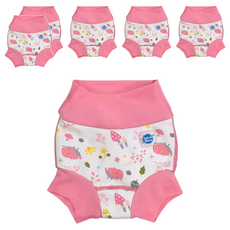 Splash About Happy Nappy 3D加強版 尿布褲 游泳用 森林漫遊 6-12個月, L, 6件