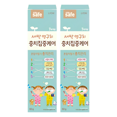 kids safe 兒童護理牙膏 7歲以上, 60g, 2條