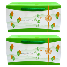 龍源茶品 鑫龍源 高山烏龍茶葉茶包 + 蜜香紅茶葉茶包, 3g, 20包, 2盒