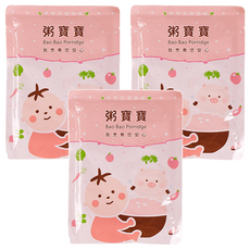 粥寶寶 農翠平埔豬, 150g, 3包
