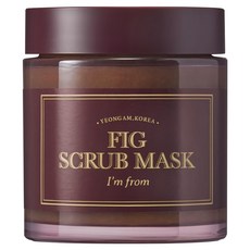 I'm from 無花果磨砂面膜 溫和去角質 深層清潔毛孔 保濕滋潤 敏感肌適用, 120g, 1個
