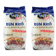 DingHsiun 越南特產穀物澱粉麵條, 500g, 2包