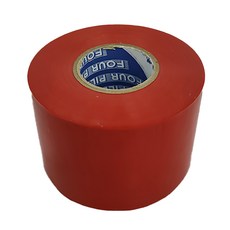 DEER BRAND 鹿頭牌 PCV電氣絕緣膠帶 50mm x 18.3M 紅色, 4捲