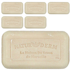 La Maison 馬賽皂之家 PURESENCE 樸香氛 滋養保濕精油面膜皂 山羊奶香氛, 125g, 6顆