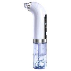 cy 呈云 注水小氣泡電動臉部清潔儀 黑頭粉刺機，深層清潔毛孔，多種吸頭可選，1台, CY-128A, 白色