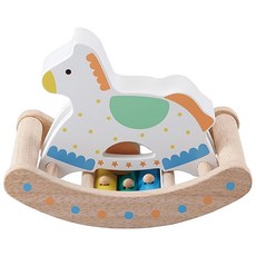 Ed.Inter 音樂鈴木馬 - Swing Horse, 0.5歲以上適用, Multi-color, 1個