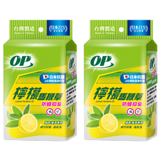 OP 檸檬馬鞭草海棉菜瓜布 11 x 7.3 x 3.2cm, 4個, 2組