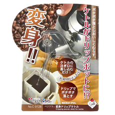 PEARL LIFE 珍珠金屬 日本製 茶壺專用 手沖咖啡壺壺嘴 6 x 6 x 1.5cm, C-9128, 1個