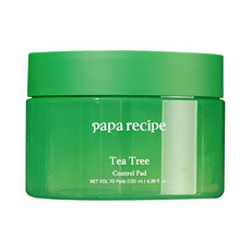 papa recipe 茶樹控油爽膚棉，pH 5.3，溫和無刺激，敏感肌適用, 70片, 1罐