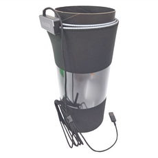 RAZER 雷蛇 Goliathus Chroma 重裝甲蟲幻彩版鼠墊 防滑橡膠底部 滑鼠線整理器 1680萬種自定義色彩 細緻紋理表面, 加長版 黑色, 1個