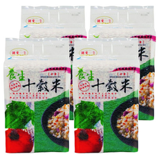 中興米 養生十穀米, 免浸泡即煮即食, 素食可, 1.2kg, 4包
