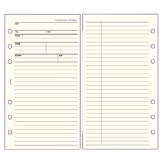 Raymay 藤井 Davinci 聖書客戶情報資料內頁, 米色, 1本