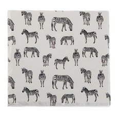 VERSA 陶製隔熱墊 斑馬, 1個, 白色 + 黑色