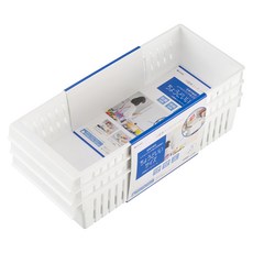 INCIPIO 冰箱收納籃 帶消臭/抗菌效果, 12.7 x 30.2 x 7cm, 0377, 3個