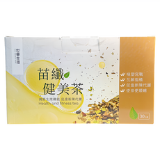 世華生技 苗纖健美茶, 3g, 1盒, 30包