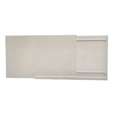 FaSoLa DIY可伸縮任意拼接抽屜隔板 高款 - 白色, PET+PP材質, 可伸縮長度17~32cm, FA-ZF-288B, 2組