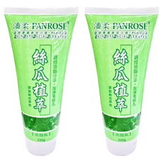PANROSE 潘柔 絲瓜植萃洗面乳 調控油脂分泌 潔淨毛細孔, 230g, 2條
