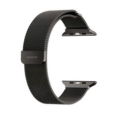 MAGEASY Milanese 米蘭不鏽鋼磁扣錶環 40/41/42mm, 石瓦色, 1個