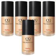 CINQUAIN 思珂 台灣公司貨 3D光感精華粉底SPF50+, 杏膚色, 5件