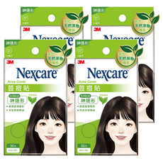 3M Nexcare 荳痘貼 神隱形茶樹小痘 滅菌 TTS30, 30個, 4盒